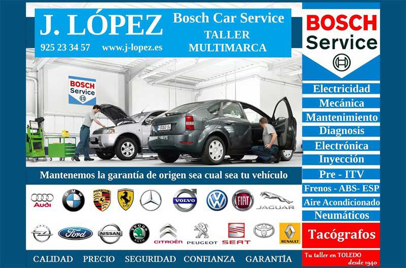 taller bosch car service en Toledo